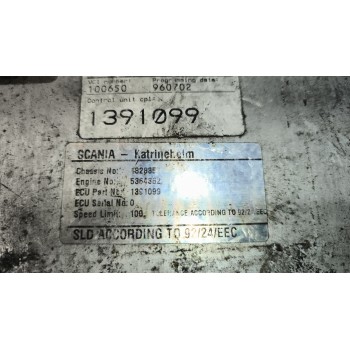 Recambio de modulo electronico para scania serie 4 bus k 124 referencia OEM IAM 0281001192 1391099 