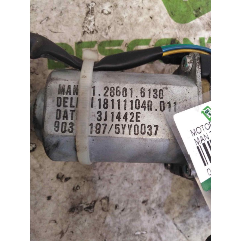 Recambio de motor elevalunas delantero izquierdo para man tg - a 18.480 fg / bb (e3/e4) xxl - 5-star referencia OEM IAM 81286016 - Rojo 2
