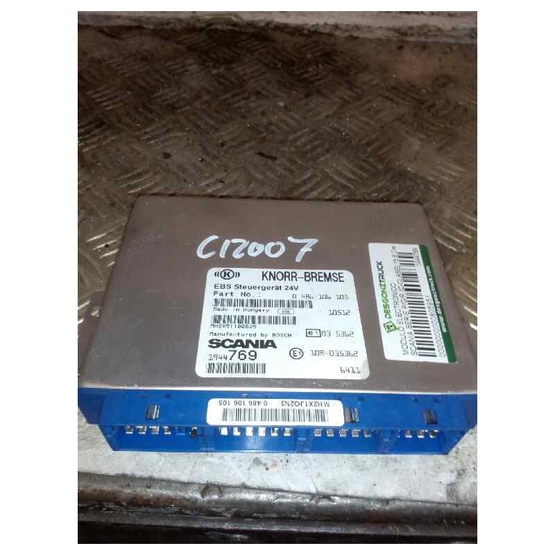 Recambio de modulo electronico para scania serie p/g/r (l-clase) fsa 500 (4x2) eb largo cr 19 a referencia OEM IAM  0486106105 C - Blanco