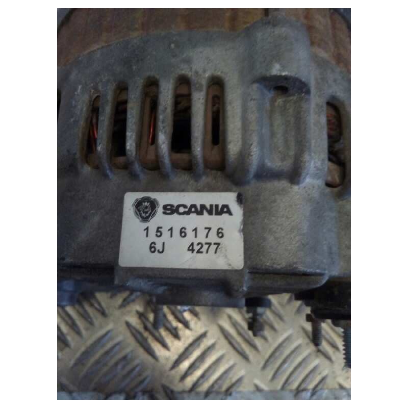 Recambio de alternador para scania serie 4 (p/r 124 l) fsa 420 (4x2) e2/e3 corto cr 13 / 14 b referencia OEM IAM 1516176 24V/100 2