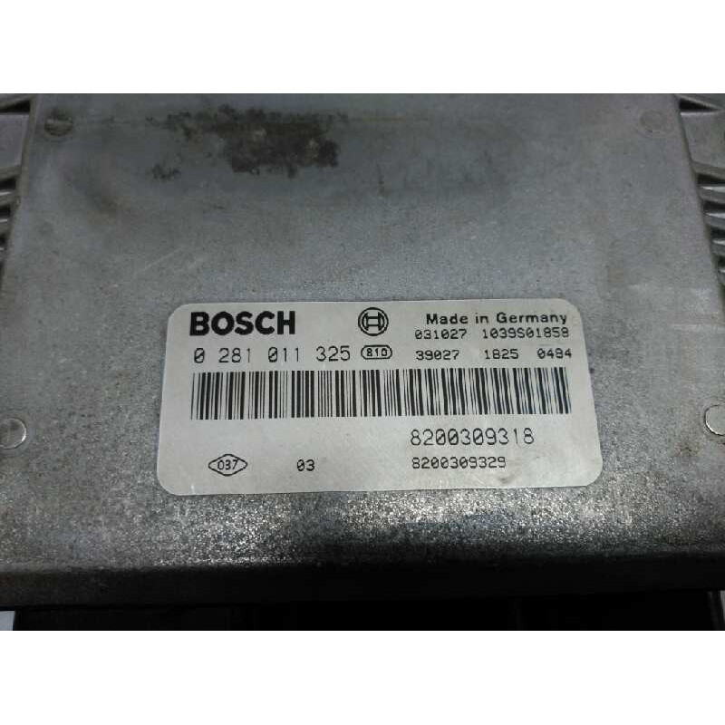 Recambio de centralita motor uce para renault espace iv (jk0) grand espace expression referencia OEM IAM 8200309318 0281011325 B - Negro 3