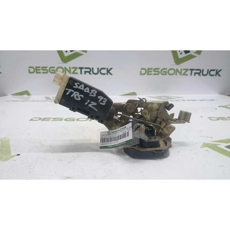Recambio de cerradura puerta trasera izquierda para saab 9-3 berlina 2.0 t referencia OEM IAM 2
