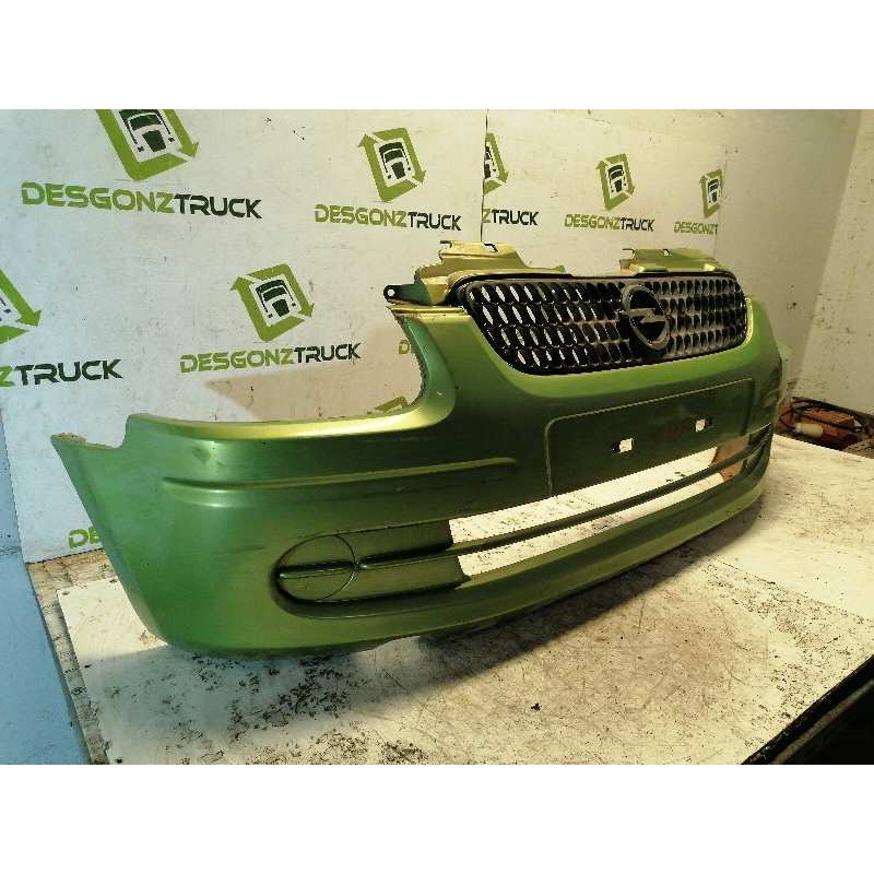 Recambio de paragolpes delantero para opel agila básico referencia OEM IAM - Verde 2