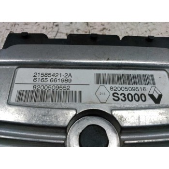 Recambio de centralita motor uce para renault scenic ii dynamique referencia OEM IAM 8200509516 215854212A 6165661989