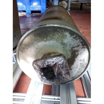 Recambio de tubo escape trasero para nissan trucks atleon 165 referencia OEM IAM 091011010  