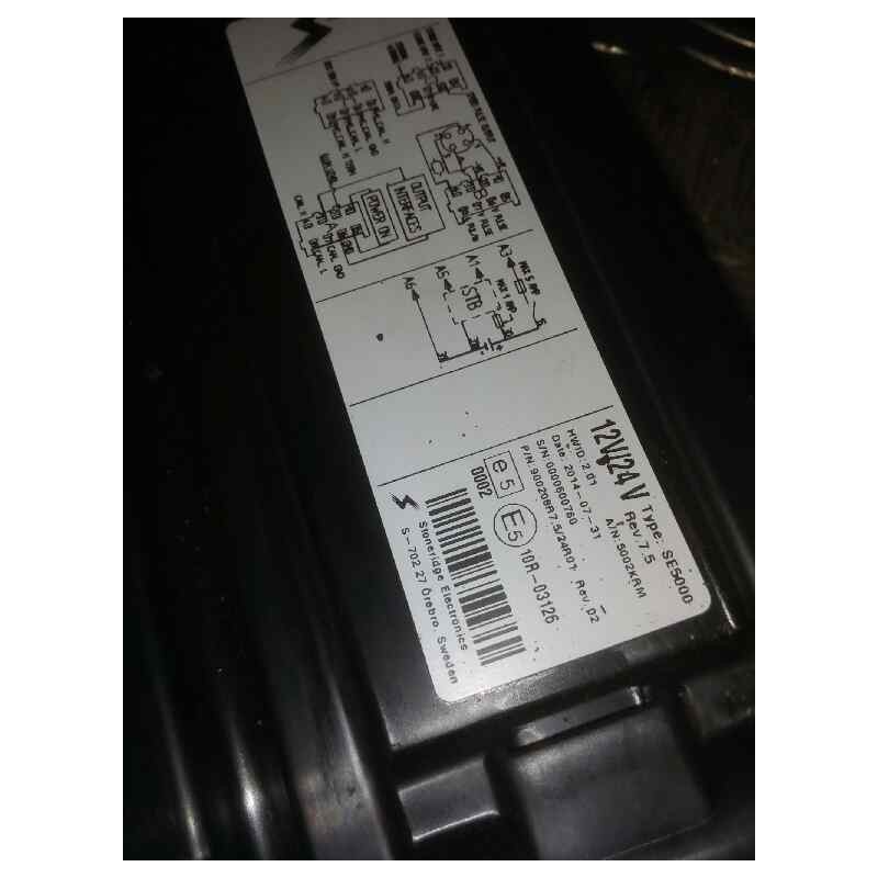 Recambio de tacografo para man tg - a 18.430 fg / bb (e3/e4) l referencia OEM IAM SE5000 - Blanco 2