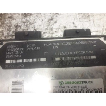 Recambio de centralita motor uce para peugeot partner (s2) combiespace referencia OEM IAM 9650359580 9650360480 
