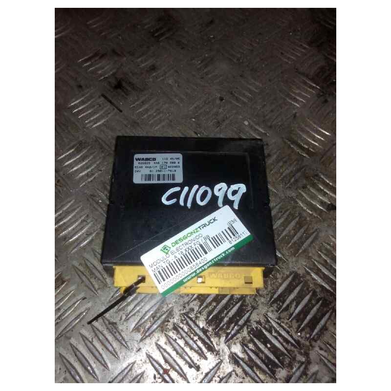 Recambio de modulo electronico para man tg - a 18.430 fg / bb (e3/e4) l referencia OEM IAM 81258117018 4461702090 CENTRALITA ECA - Blanco