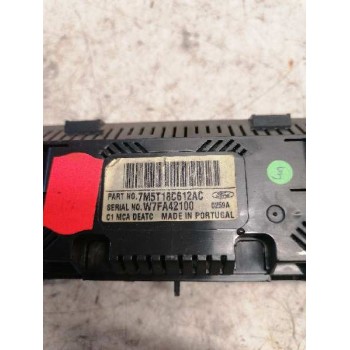 Recambio de mando climatizador para ford focus berlina (cap) ambiente (d) referencia OEM IAM 7M5T18C612AC  