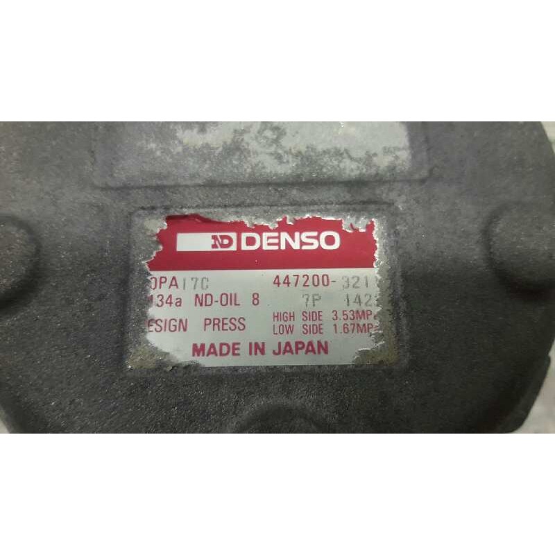 Recambio de compresor aire acondicionado para bmw serie 5 berlina (e34) 525tds referencia OEM IAM 447200 DENSO 4