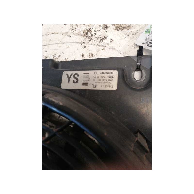 Recambio de electroventilador para opel zafira a elegance referencia OEM IAM 0130303840 9133342 3 PINS - Gris 2