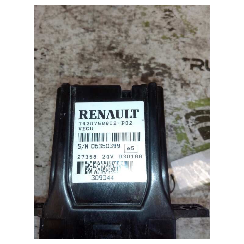 Recambio de modulo electronico para renault magnum ab 2005 cabina adel.tractor semirr. 4x2 4xx.18 gran espacio referencia OEM IA - Blanco 2