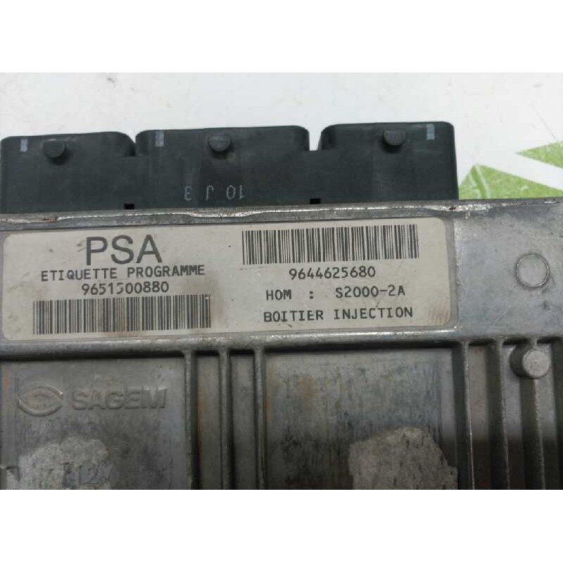 Recambio de centralita motor uce para peugeot 206 berlina e-music referencia OEM IAM 9644625680 3