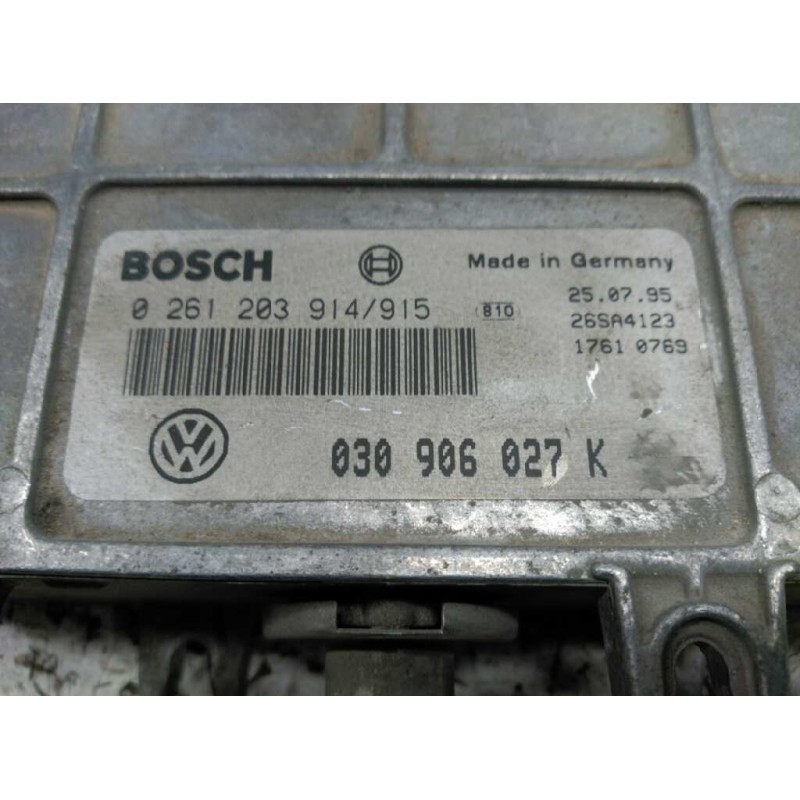 Recambio de centralita motor uce para volkswagen polo berlina (6n1) básico referencia OEM IAM 0261203914 030906027K 26SA4123 4