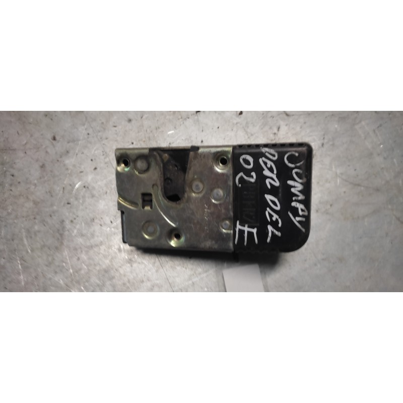 Recambio de cerradura puerta delantera derecha para citroën jumpy 2.0 hdi sx caja cerrada acristalada referencia OEM IAM  6 PINS