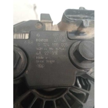Recambio de alternador para iveco eurocargo 05.03 referencia OEM IAM 4892318 0124555005 28V/35-70A/BOSCH