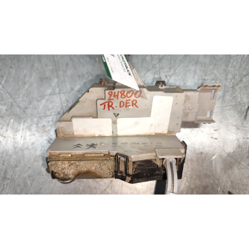 Recambio de cerradura puerta trasera derecha para citroën c4 i (lc_) 1.6 16v referencia OEM IAM 9647175480 - Gris 2
