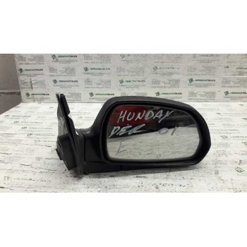 RETROVISOR DERECHO ELECTRICO TAPA AZUL PLATEADA