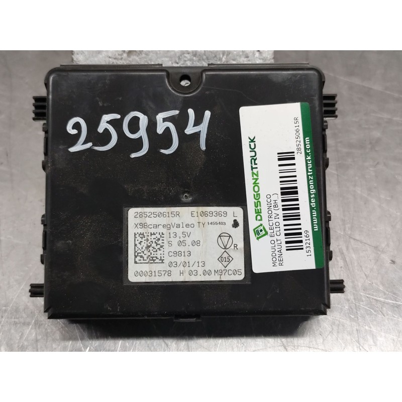 Recambio de modulo electronico para renault clio iv (bh_) 0.9 tce 90 referencia OEM IAM 285250615R - Blanco 3