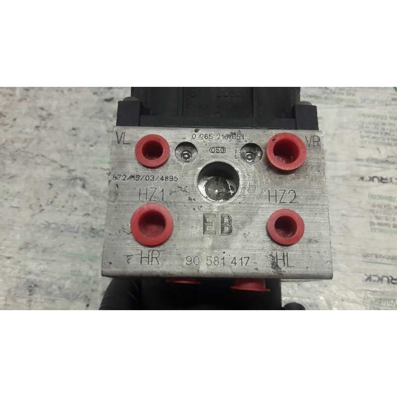 Recambio de abs para opel astra g berlina club referencia OEM IAM 90581417 0965216651 3