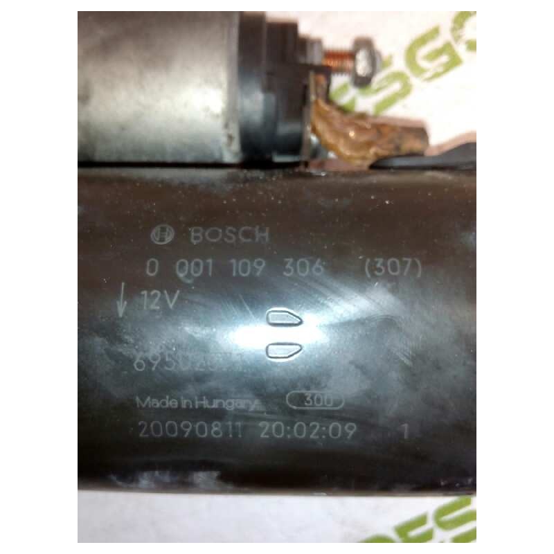 Recambio de motor arranque para iveco daily caja cerrada (2006 =>) caja cerrada 35s... batalla 3000 referencia OEM IAM 000110930 - Blanco 4