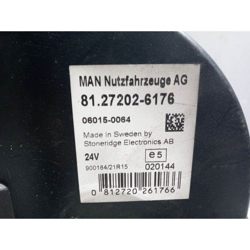 Recambio de cuadro instrumentos para man tg - a 26.480 12.8 diesel (d 2876 lf 12) referencia OEM IAM 81272026176 - Rojo 4