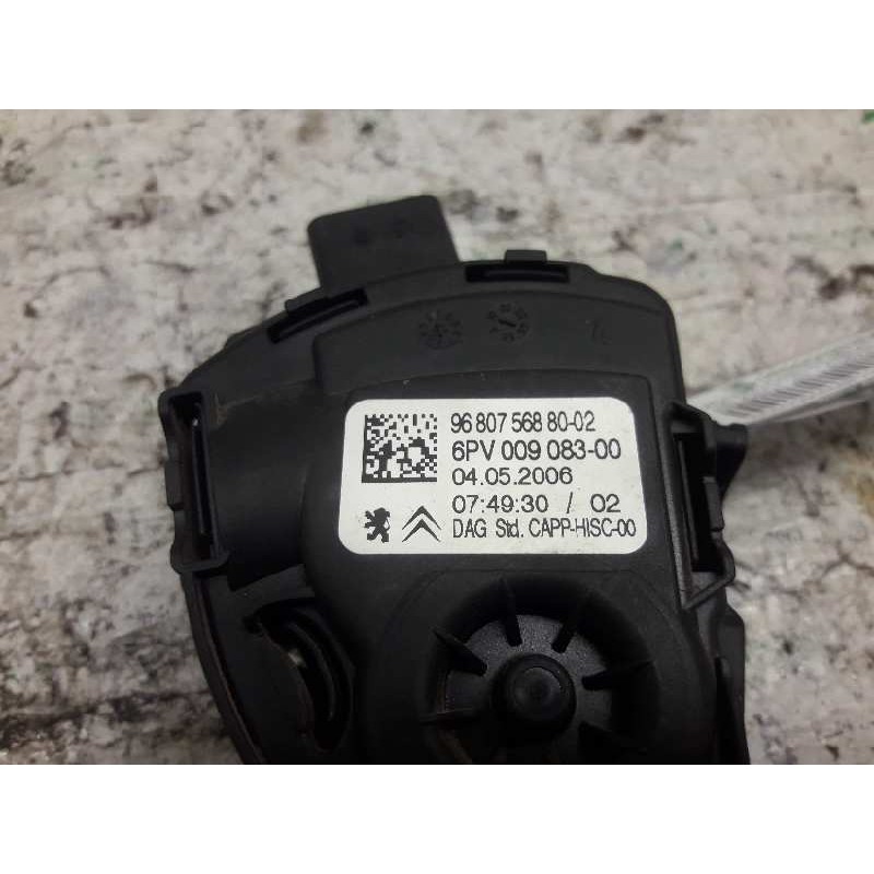 Recambio de potenciometro pedal para peugeot 207 1.6 16v cat referencia OEM IAM 968075688002 6PV00908300 4