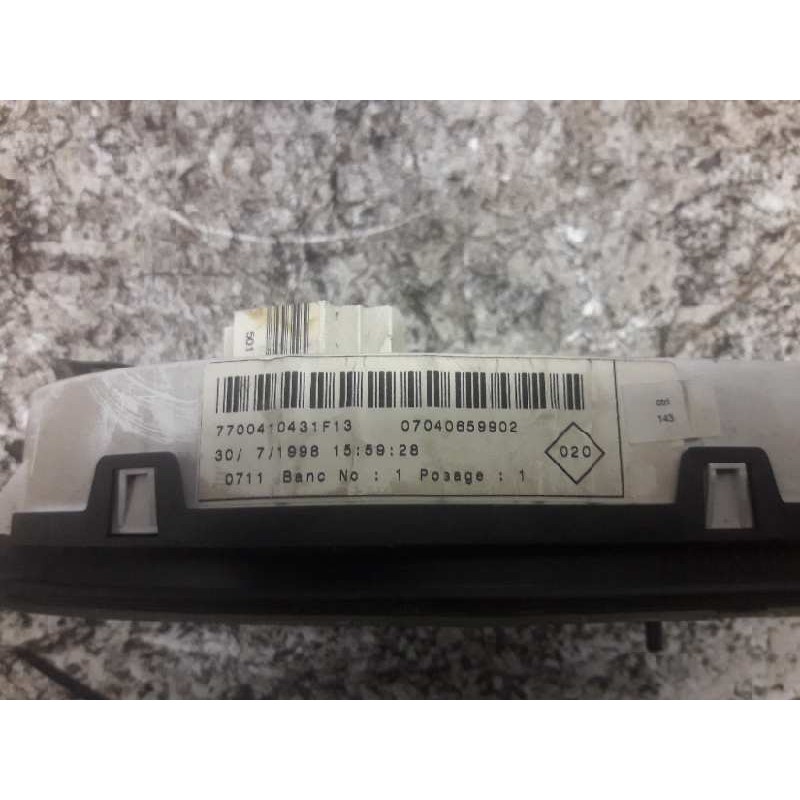 Recambio de cuadro instrumentos para renault clio ii fase i (b/cbo) 1.9 d referencia OEM IAM 7700410431 7700410431F13 0704065990 - Azul 3