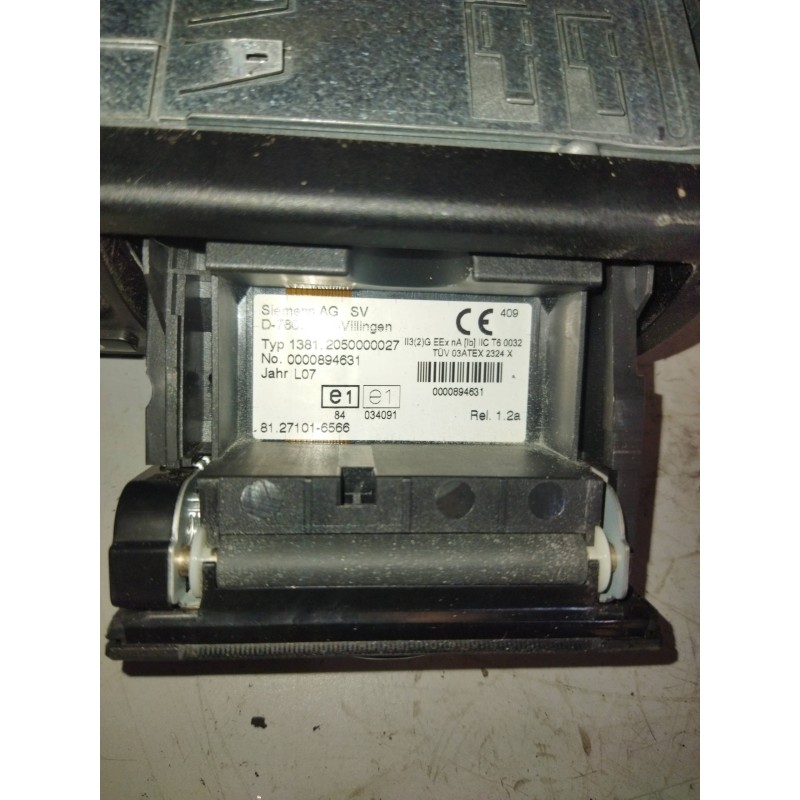 Recambio de tacografo para man tg - a 18.440 10.5 diesel referencia OEM IAM 13812050000027 81271016566 0000894631 - Blanco 2