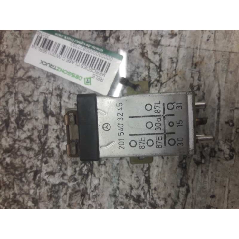 Recambio de rele para mercedes-benz clase c (w201) berlina 2.5 d 190 (verde)(201.126) referencia OEM IAM 2015403245 897162 7 PIN 2