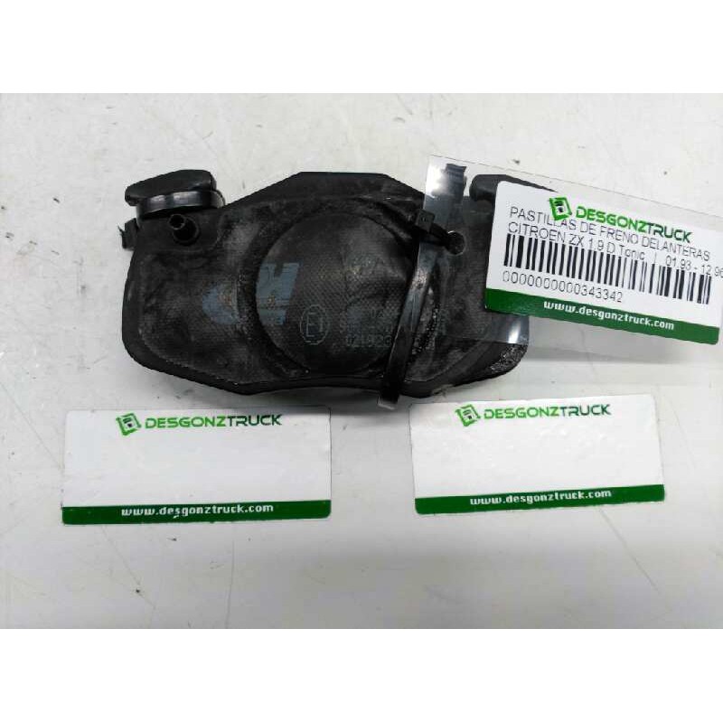 Recambio de pastillas de freno delanteras para citroën zx 1.9 d tonic referencia OEM IAM   