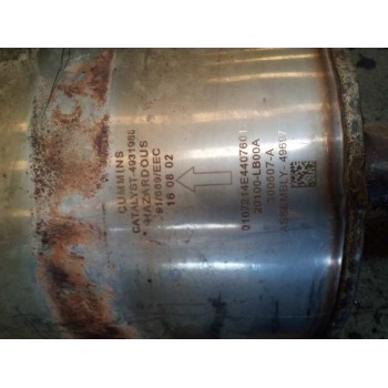 Recambio de catalizador para nissan trucks atleon tk 150/3 referencia OEM IAM 20100LB00A  