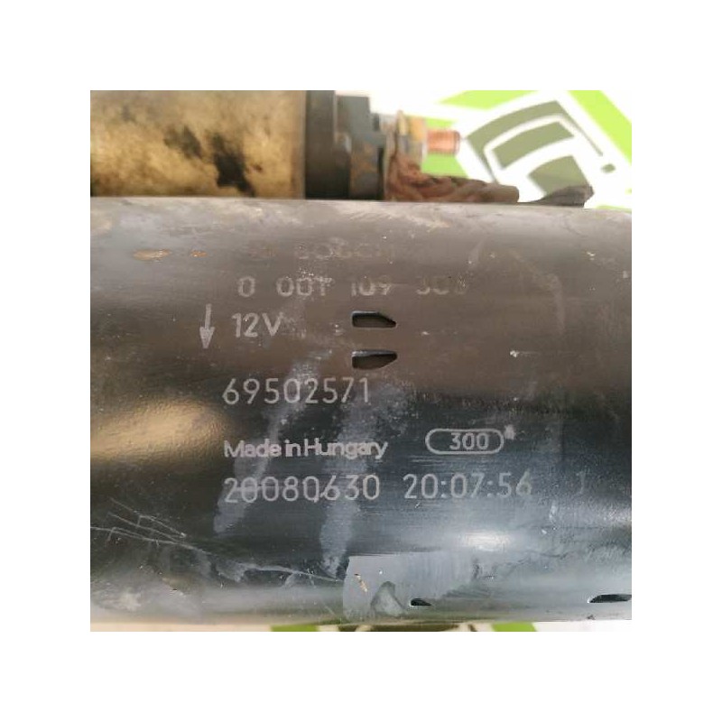 Recambio de motor arranque para iveco daily caja abierta / volquete 35 - c 12 caja abierta referencia OEM IAM 0001109306 BOSCH 1 2