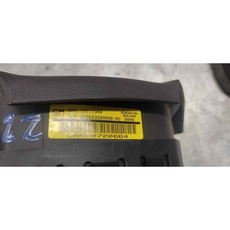 Recambio de airbag delantero izquierdo para opel astra h ber. cosmo referencia OEM IAM 13111344 2