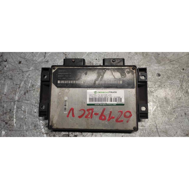 Recambio de centralita motor uce para citroën xsara berlina 1.9 diesel referencia OEM IAM 9639587680 9643294980 