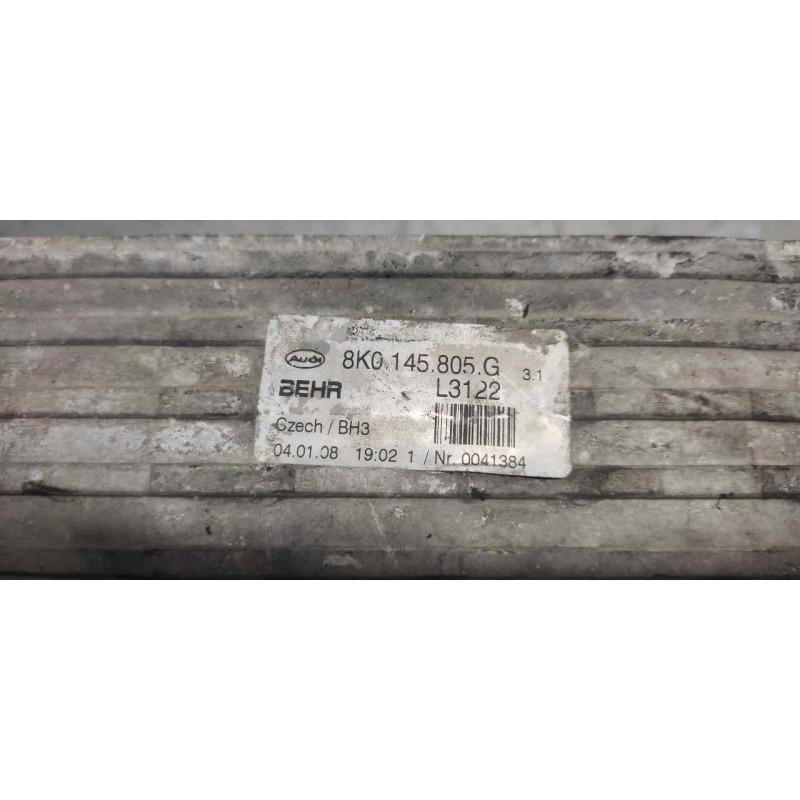 Recambio de intercooler para audi a4 ber. (b8) básico referencia OEM IAM 8K0145805G 3