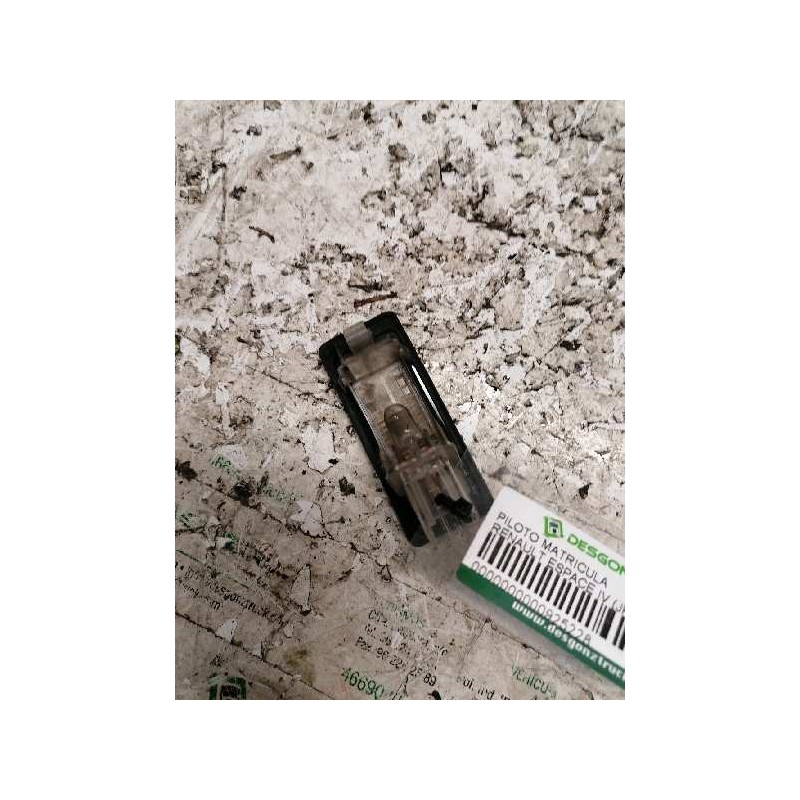 Recambio de piloto matricula para renault espace iv (jk0) dynamique referencia OEM IAM 8200013577F 2 PINS - Azul 3