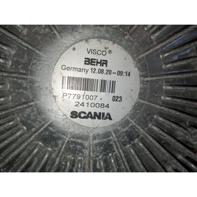 Recambio de ventilador viscoso motor para scania serie p/g/r (d-clase) 9.0 diesel (5 cil.) referencia OEM IAM 2410084 - Blanco 5