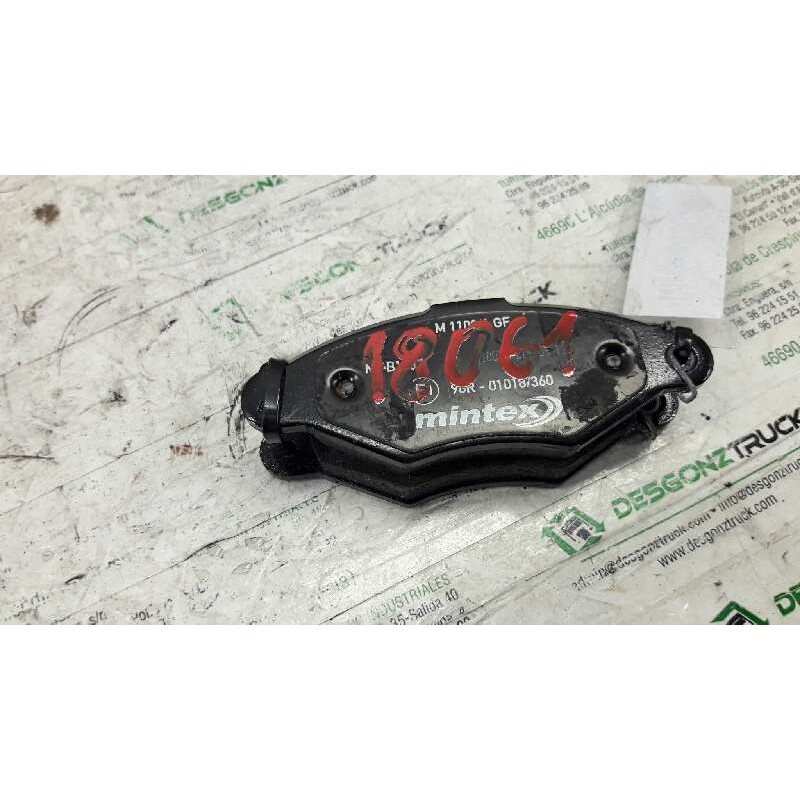 Recambio de pastillas de freno delanteras para renault kangoo (f/kc0) authentique referencia OEM IAM - Amarillo 2
