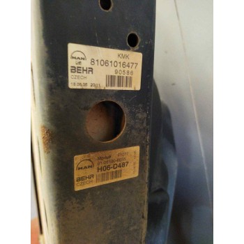 Recambio de radiador agua para man tg - a 18.xxx 10.5 diesel referencia OEM IAM 81061016477 81061006655 