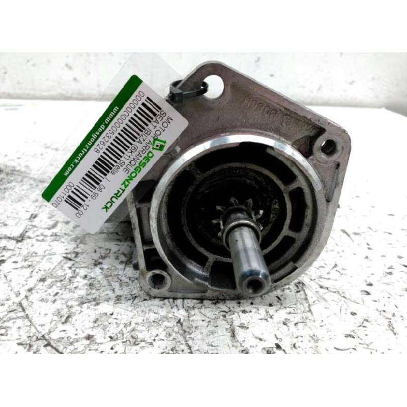 Recambio de motor arranque para seat ibiza (6k1) stella referencia OEM IAM 0001107025 9 DIENTES BOSCH - Azul 2