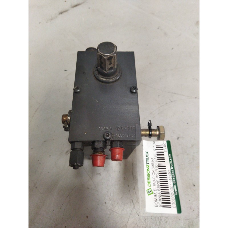 Recambio de bomba elevacion cabina para scania serie p/g/r (c-clase) 12.7 diesel referencia OEM IAM 1794907 1223194655 - Blanco