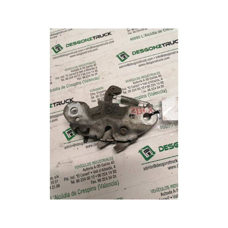 Recambio de cerradura capot para fiat scudo (222) 2.0 jtd familiar (5 asientos) referencia OEM IAM - Blanco 2