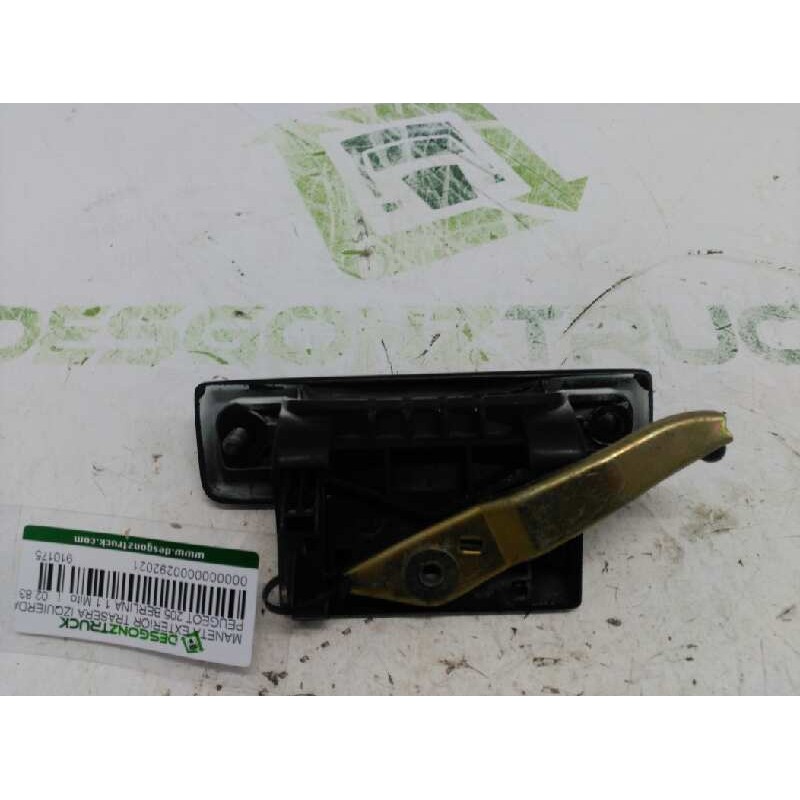 Recambio de maneta exterior trasera izquierda para peugeot 205 berlina 1.1 mito referencia OEM IAM 910175 - Blanco 2