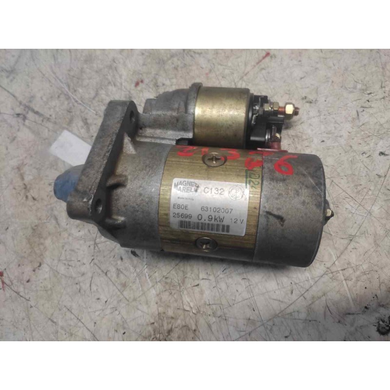 Recambio de motor arranque para fiat punto berlina (188) 1.2 16v elx referencia OEM IAM 63102007 9 DIENTES 2