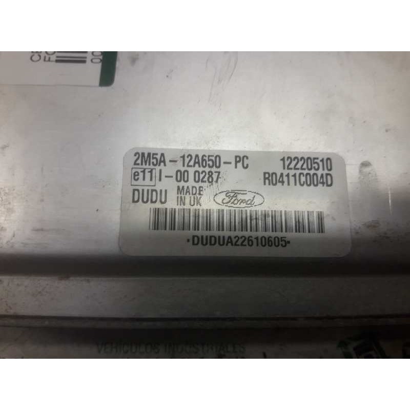 Recambio de centralita motor uce para ford focus berlina (cak) ambiente referencia OEM IAM 2M5A12A650PC 12220510 R0411C004D - Gris 2