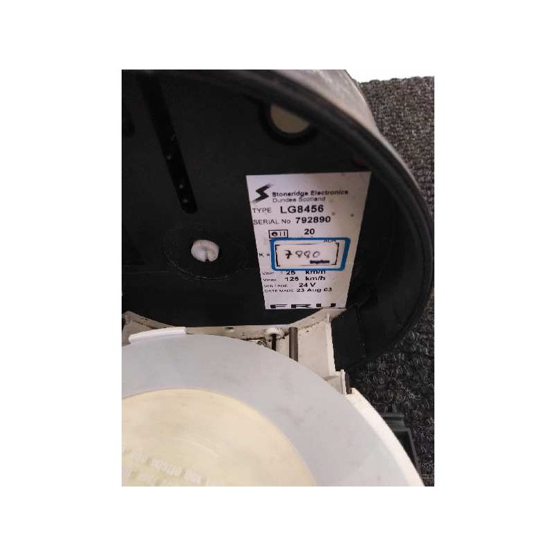 Recambio de tacografo para iveco century referencia OEM IAM LG8456 792890 2