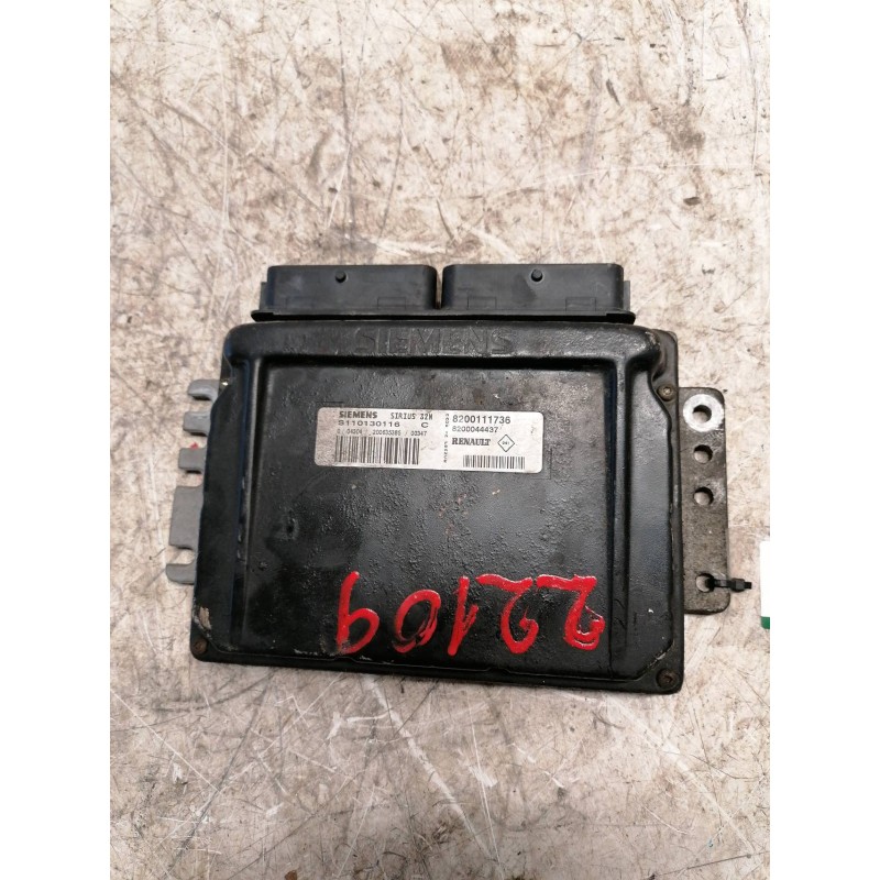 Recambio de centralita motor uce para renault kangoo (f/kc0) referencia OEM IAM 8200111736 8200044437 S110130116C
