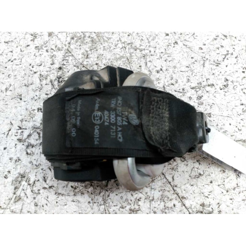 Recambio de cinturon seguridad trasero izquierdo para volkswagen polo berlina (6n2) trendline referencia OEM IAM 43594 - Negro 2
