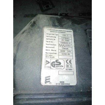Recambio de motor calefaccion para man tg - a 18.xxx 12.8 diesel referencia OEM IAM 81619006343 D3LC EBERSPACHER